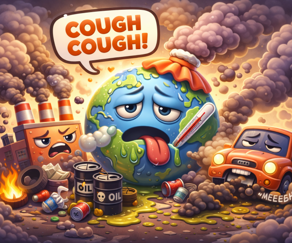 Puzle Contaminación del Planeta Tierra