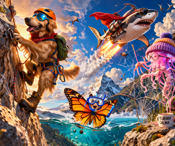 Puzle Animales surrealista