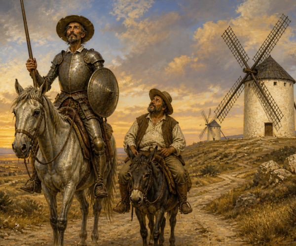 Puzle Don Quijote de la Mancha