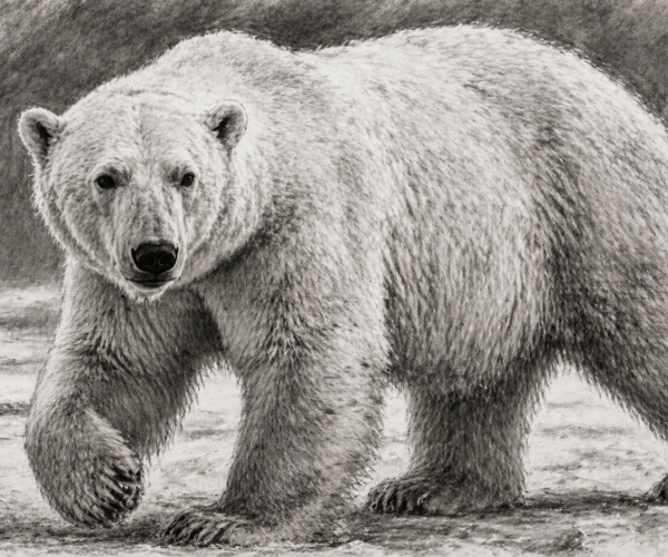 Puzle Ilustración en Carboncillo