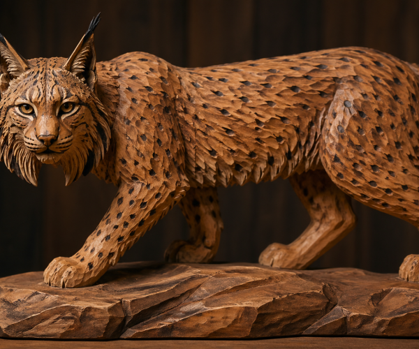 Puzle Escultura tallada en madera