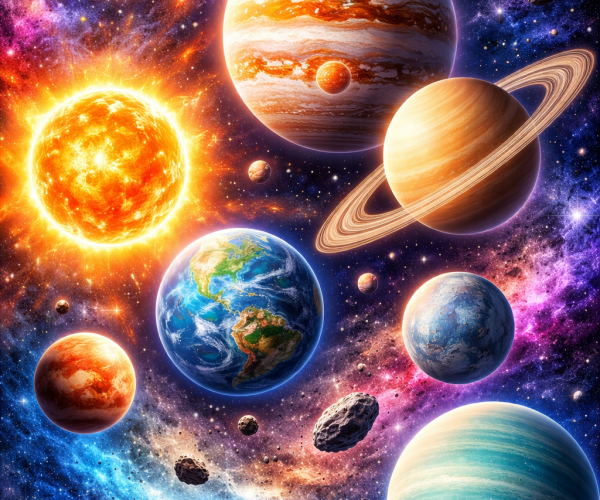 Puzle Planetas