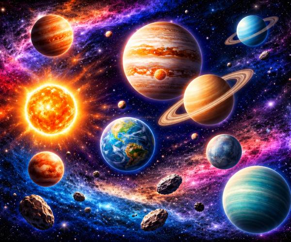 Puzle Planetas